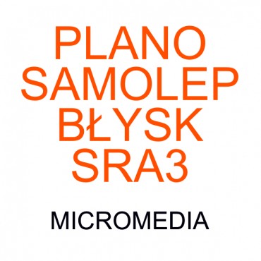 Micromedia - PLANO - SAMOLEP BŁYSK SRA3