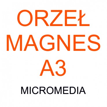Micromedia - ORZEŁ - MAGNES A3