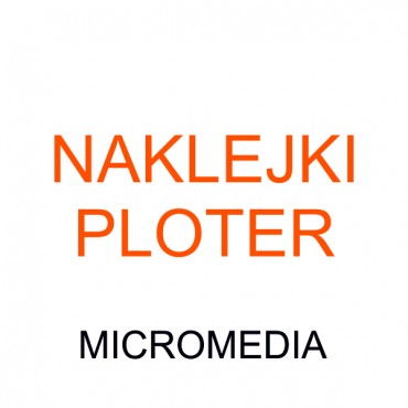 Micromedia - Naklejki ploter