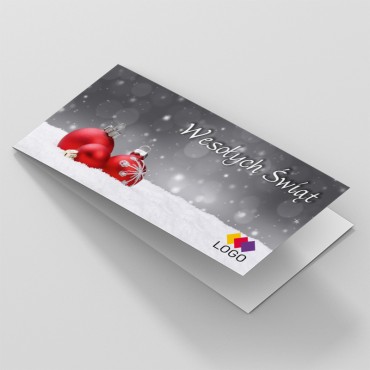 Kartki świąteczne dla firm DL okładka