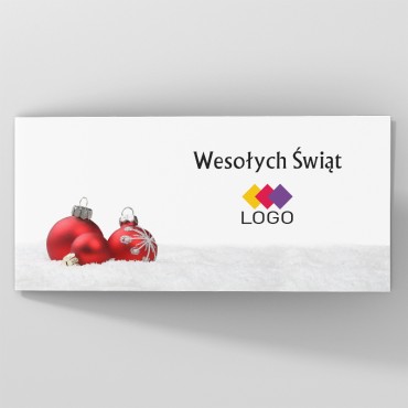 Kartki świąteczne dla firm DL okładka