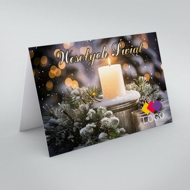 Kartki świąteczne dla firm STD-A6-118A