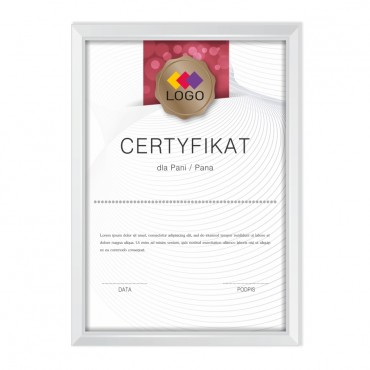 Certyfikat - projekt 31