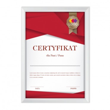 Certyfikat - projekt 34