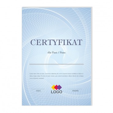 Certyfikat - projekt 42